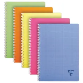 Cahier &agrave; spirales Linicolor - A4 - Clairefontaine 
