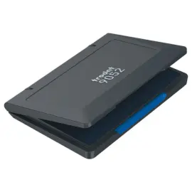 Tampon encreur &ndash; Rechargeable &ndash; 7 x 11 cm &ndash; Bleu - TRODAT 