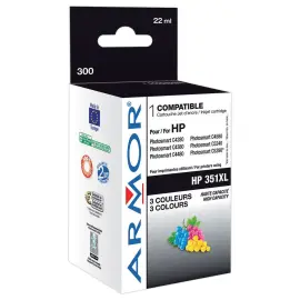 Cartouche &eacute;q. HP 351 - 3 Couleurs - OWA 