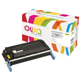Toner eq. HP C9722A, CANON EP-85 Y - Jaune - OWA 