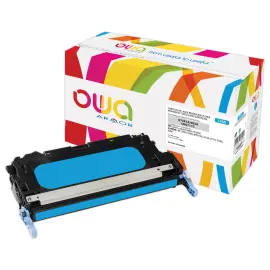 Toner &eacute;q. HP Q7581A, CANON 711C - Cyan - OWA 