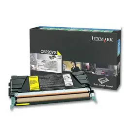 Toner LEXMARK jaune C5220YS 