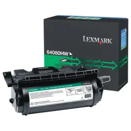 Toner LEXMARK 64080HW Remanufactur&eacute;e noire 