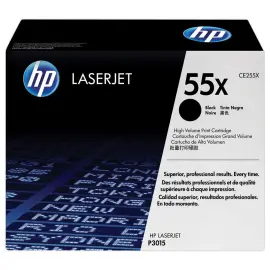 HP 55X CE255X toner noir Grande capacit&eacute; - HP 