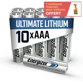 20 Piles lithium Ultimate L92 (AAA) - Energizer 