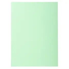 Paquet de 100 sous-chemises SUPER 60 - 22x31cm - Vert clair - EXACOMPTA 