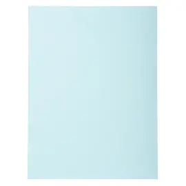 Paquet de 50 chemises Forever&reg; 170 100% recycl&eacute; - 24x32cm - Bleu clair - EXACOMPTA 
