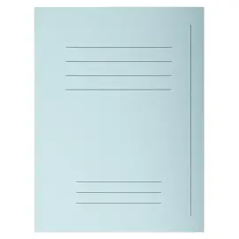Paquet 50 chemises Forever&reg; 220 100% recycl&eacute; avec impression - 24x32cm - Bleu clair - EXACOMPTA 
