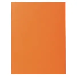 Paquet 100 chemises SUPER 160 - 24x32cm - Orange - EXACOMPTA 