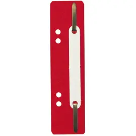 Fixe-dossiers &agrave; lamelle polypropyl&egrave;ne - Rouge - Exacompta 