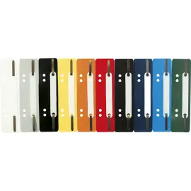 Fixe-dossiers &agrave; lamelle polypropyl&egrave;ne - Couleurs assorties - Exacompta 