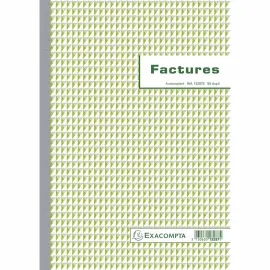 Manifold Factures 29,7 x 21 cm 50 feuilleslets dupli autocopiants - Exacompta 