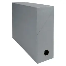 Bo&icirc;te transfert Dos 90 mm papier toil&eacute; - Gris - Exacompta 