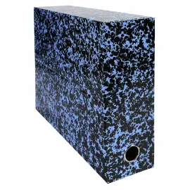 Bo&icirc;te transfert Dos 90 mm ANNONAY - Bleu - Exacompta 