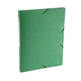 Boite de classement Exabox Dos 25mm Carte lustr&eacute;e Scotten - A4 - Vert - EXACOMPTA 