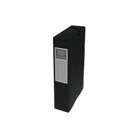 Boite de classement Exabox Dos 60mm Carte lustr&eacute;e - A4 - Noir - EXACOMPTA 