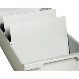 Intercalaire DIN A6 horizontal - Gris lumi&egrave;re - EXACOMPTA 