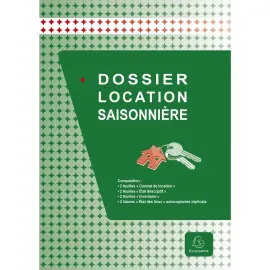 Dossier location saisonni&egrave;re - EXACOMPTA 