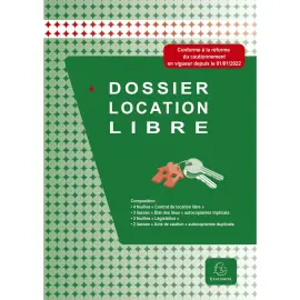 Dossier location libre - EXACOMPTA 