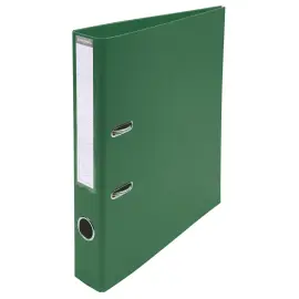 Classeur &agrave; levier PVC A4 dos de 50mm. - Vert fonc&eacute; - EXACOMPTA 