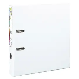 Classeur &agrave; levier Prem'Touch int&eacute;rieur et ext&eacute;rieur en polypropyl&egrave;ne - Dos 50mm - A4 maxi. - Blanc - EXACOMPTA 
