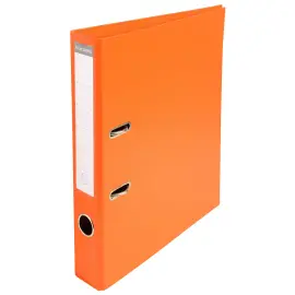 Classeur &agrave; levier PVC A4 dos de 50mm. - Orange - EXACOMPTA 