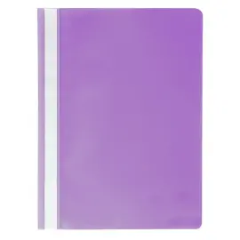 Chemise de pr&eacute;sentation &agrave; lamelles Polypropyl&egrave;ne standard - A4 - Violet - EXACOMPTA 