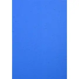 Paquet de 100 couvertures Grain cuir pour reliure A4 - Bleu - EXACOMPTA 