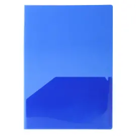 Sachet de 10 chemises double poche polypropyl&egrave;ne souple 20x100e - A4xA3 - Couleurs assorties - EXACOMPTA 