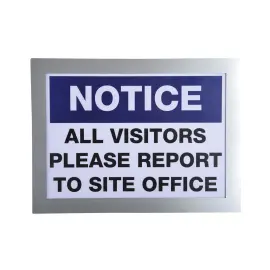 Pochette d'affichage magn&eacute;tique A5 - Argent - EXACOMPTA 