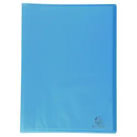 Prot&egrave;ge-documents en polypropyl&egrave;ne semi rigide Chromaline 80 vues - A4 - Turquoise - Exacompta 