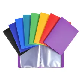 Prot&egrave;ge-documents en polypropyl&egrave;ne semi-rigide OPAK 40 vues - Pocket 11x15cm - Couleurs assorties - EXACOMPTA 
