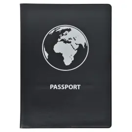 Etui protection RFID Hidentity&reg; Passeport - Noir - Exacompta 