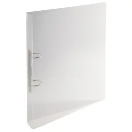 Classeur 2 anneaux 30 mm polypropyl&egrave;ne Crystal - A4 maxi - Cristal - EXACOMPTA 