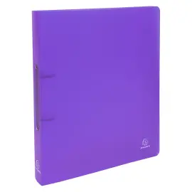 Classeur 2 anneaux 30 mm polypropyl&egrave;ne Chromaline - A4 maxi - Violet - EXACOMPTA 