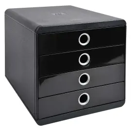 POP-BOX - Noir/argent - EXACOMPTA 