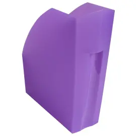 Classeur-&agrave;-revues THE MAGAZINE - Violet translucide - Exacompta 