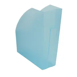 Classeur-&agrave;-revues THE MAGAZINE - Turquoise translucide - EXACOMPTA 