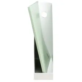 Porte-revues MAG-CUBE Pastel corail - Blanc - Exacompta 