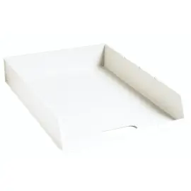 Corbeille &agrave; courrier C4 - Blanc - EXACOMPTA 