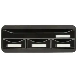 TOOLBOX MINI 4 tiroirs - Noir - EXACOMPTA 