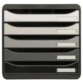 BIG-BOX PLUS noir/nuances de gris glossy 