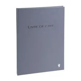 LIVRE DE CAVE 297X210 96 PAGES GRIS 