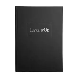 LIVRE D OR    1M.220X170 NOIR 