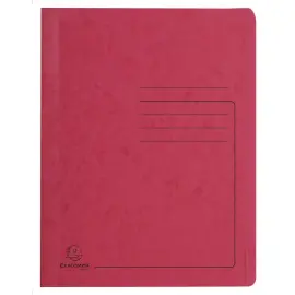 Chemise a lamelles C.L 355g A4 rouge 