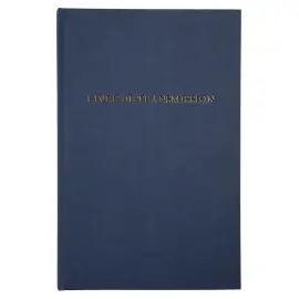 Livre de transmission - 30 x 19,5 cm - 160 pages - Bleu - Le Dauphin 