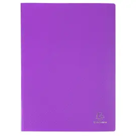 Porte-vues OPAK PP5/10e A4 80vues violet 