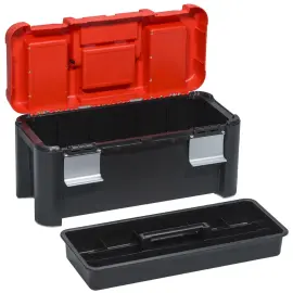 Bo&icirc;te &agrave; outils McPlus Alu 25, PP, rouge/noir - Allit 