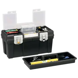 Bo&icirc;te &agrave; outils McPlus Promo 20, PP, noir - Allit 