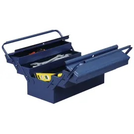 Caisse &agrave; outils McPlus Metall 5/47, non &eacute;quip&eacute;, bleu - Allit 